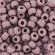 Miyuki seed beads 6/0 - Opaque mauve 6-410